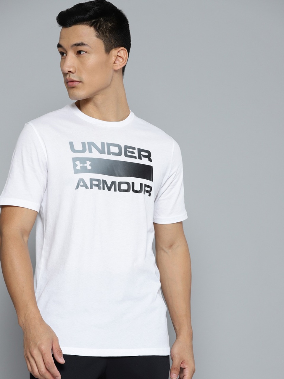 UNDER ARMOUR Men Team Issue Wordmark Printed T-Shirt