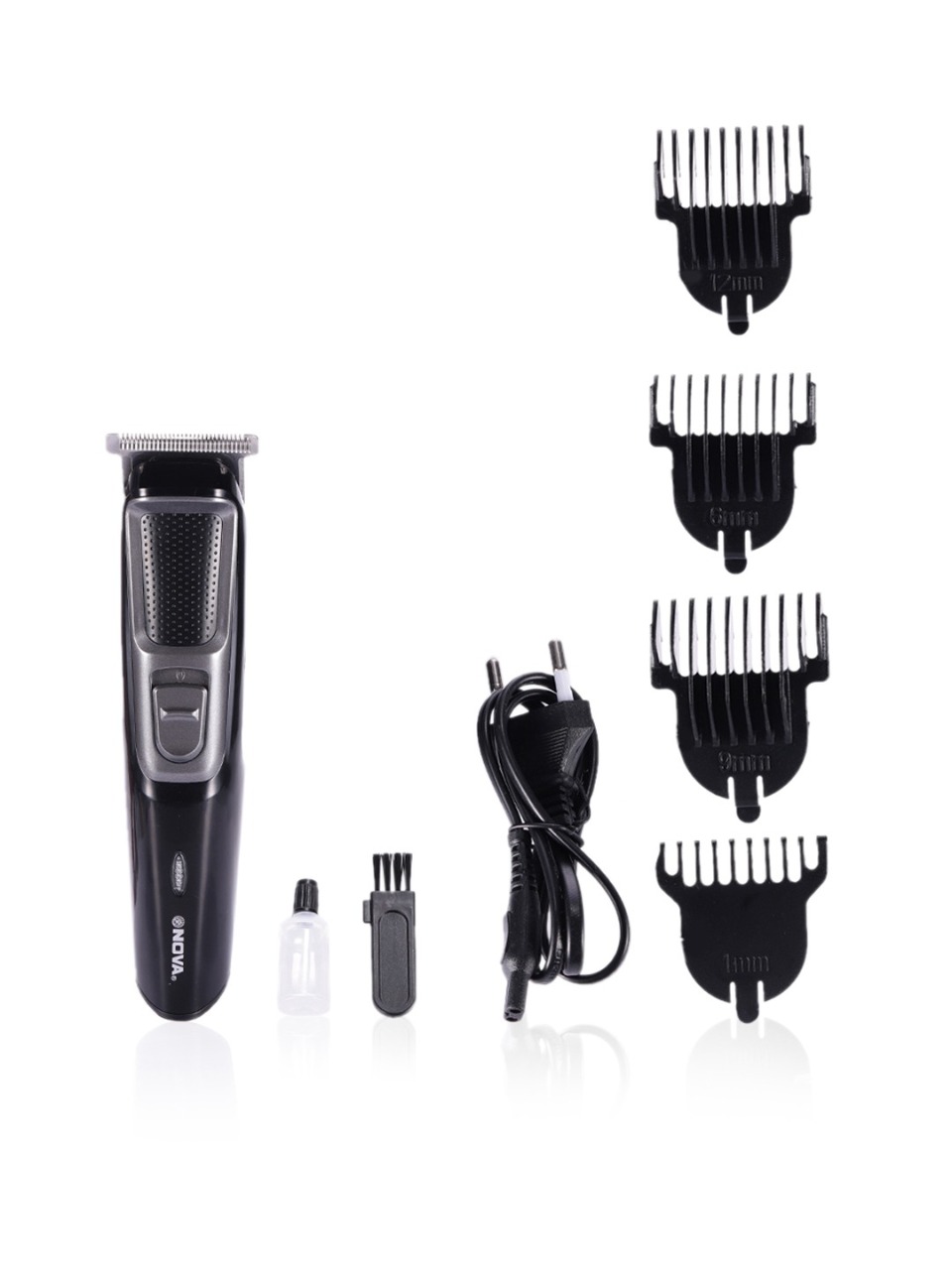 NOVA NHT 1078 Titanium Coated USB 5 Length Settings Cordless Trimmer