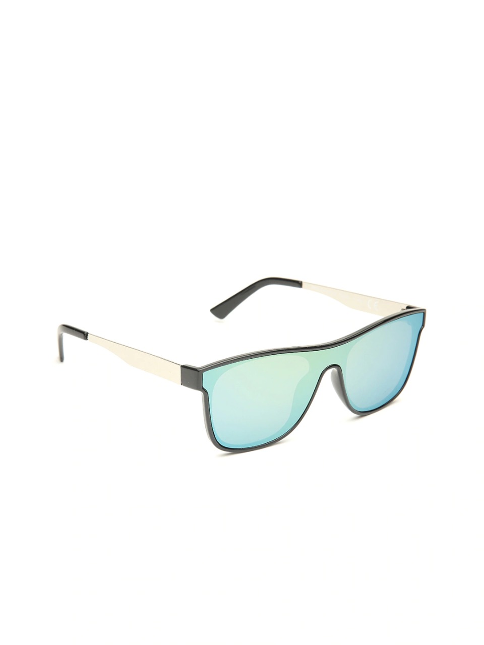 Mast & Harbour Unisex Mirrored Shield Sunglasses