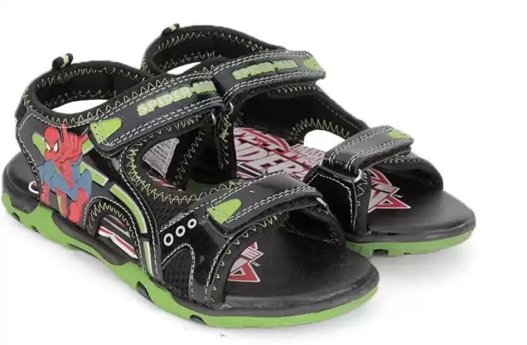 Spiderman Velcro Sports Sandals For Boys