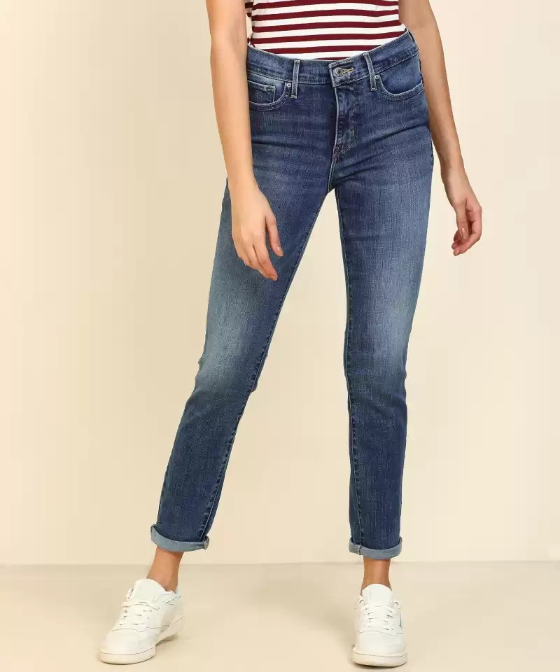 LEVI'S  Skinny Women Dark Blue Jeans