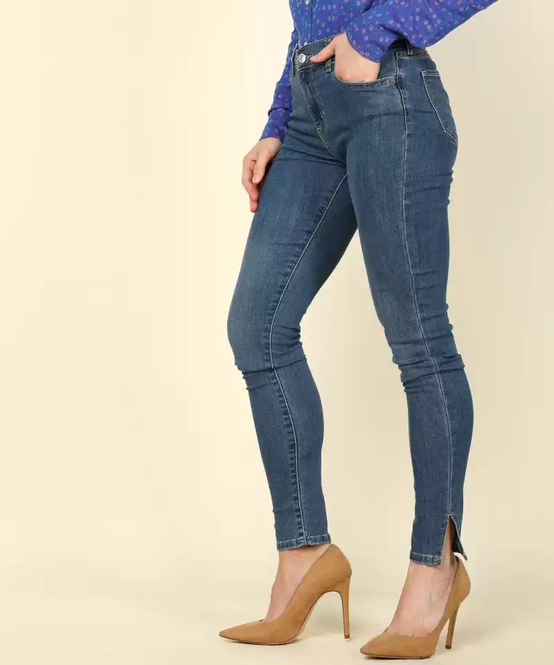 LEVI'S  Super Skinny Women Blue Jeans