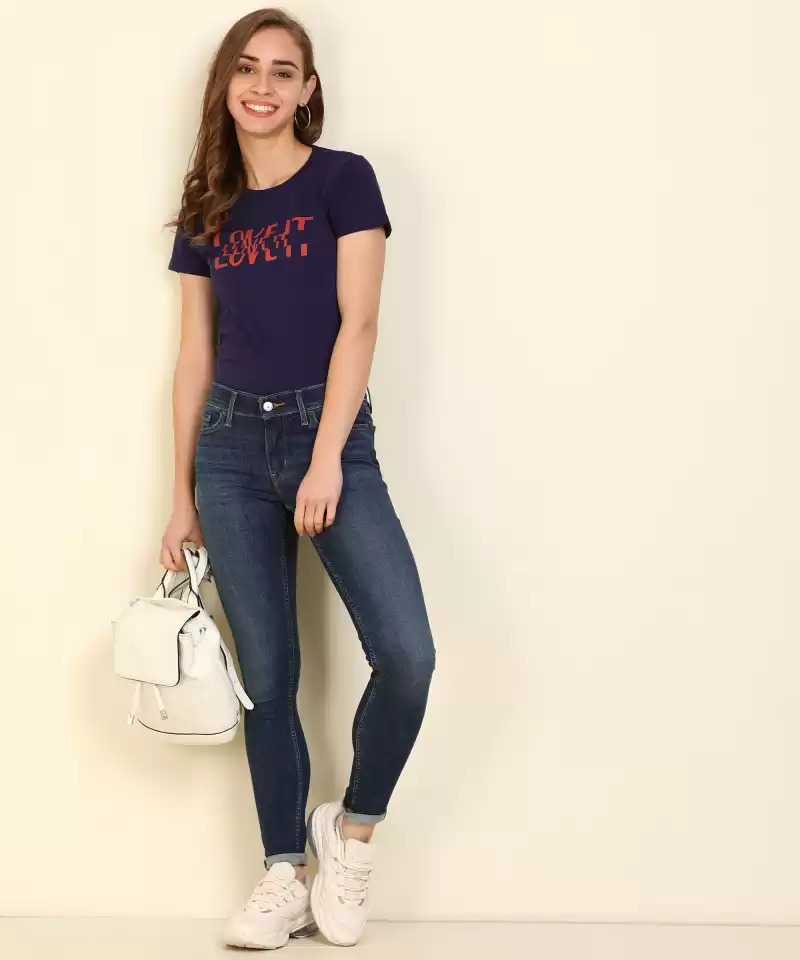 LEVI'S  Super Skinny Women Blue Jeans