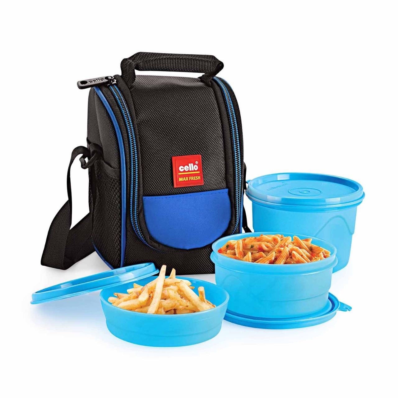 Cello Max Fresh Super Polypropylene Lunch Box Set 3