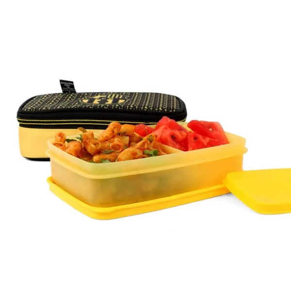 Cello FCB Half Time Big Lunch Box Yellow