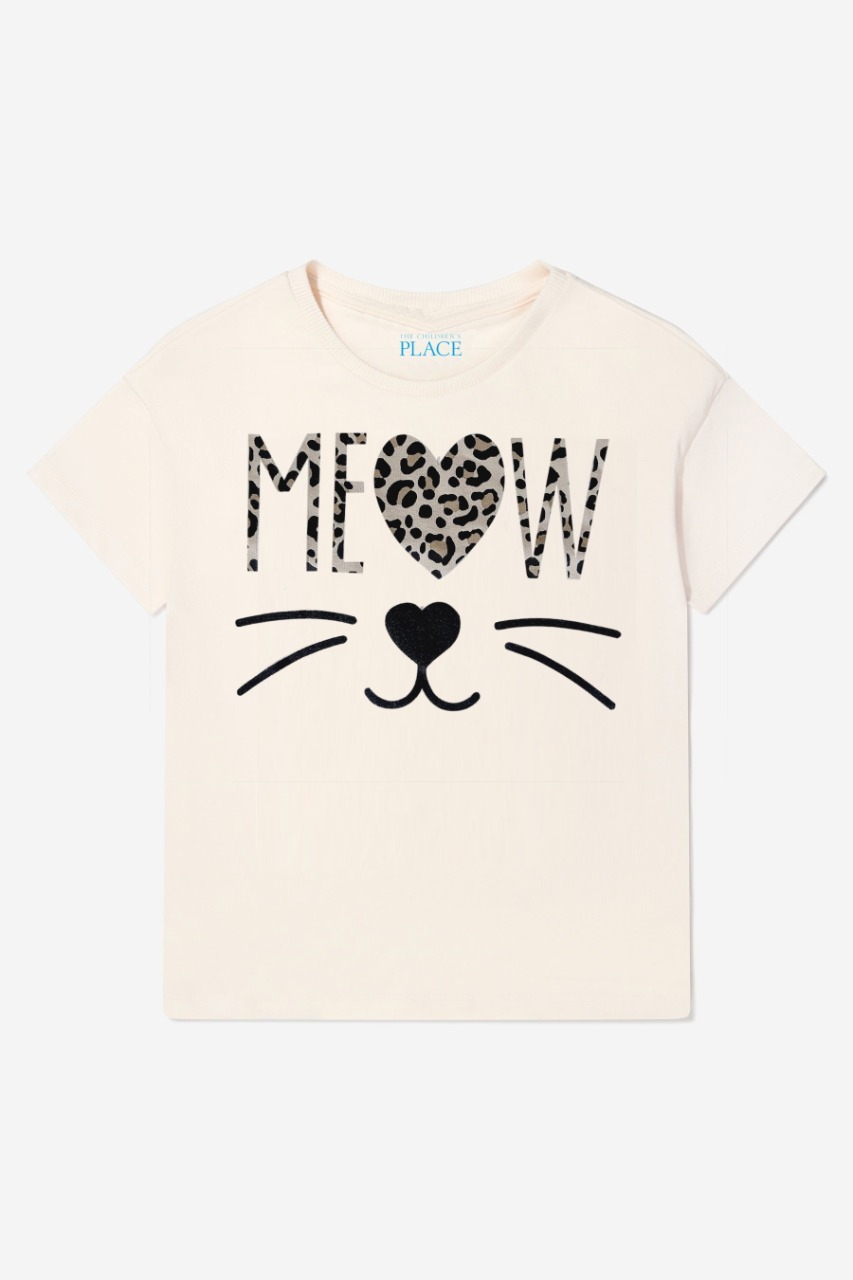 The Children's Place Kids MEOW T-shirt