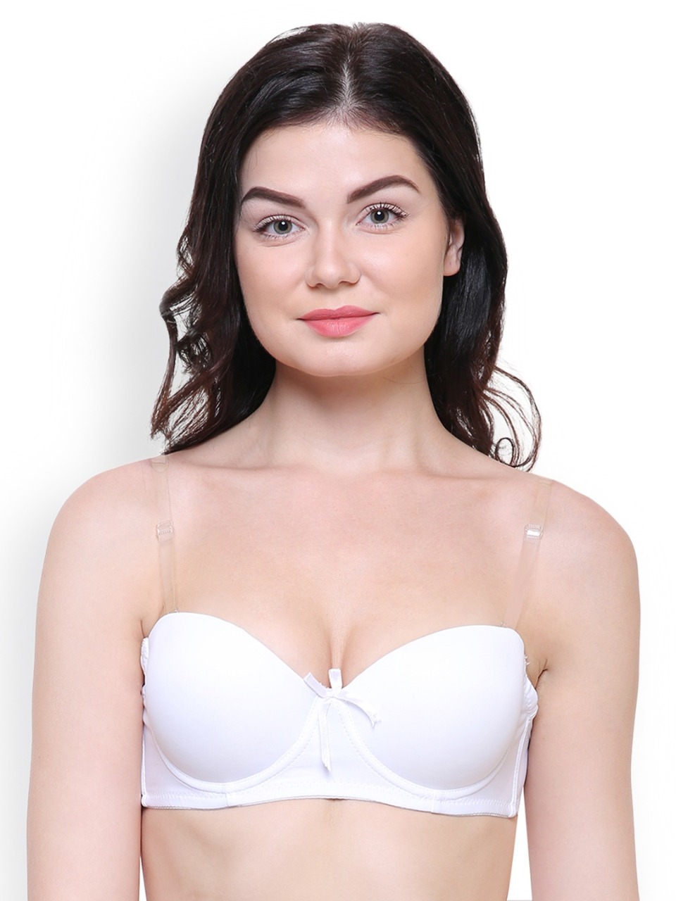 Friskers Solid Underwired Heavily Padded Push-Up Bra