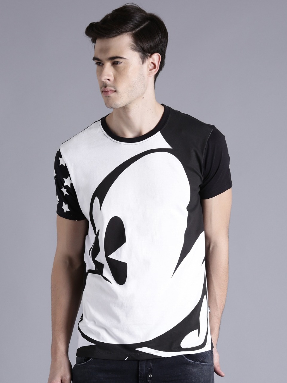 Kook N Keech Disney Men Printed Round Neck T-shirt