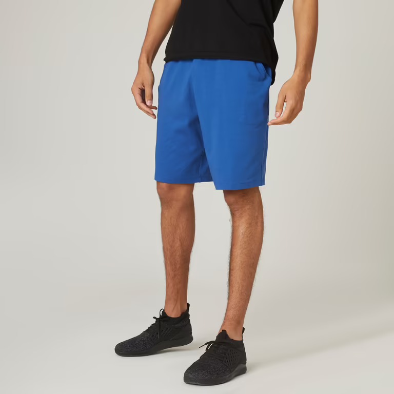 Decathlon Long Stretch Cotton Fitness Shorts