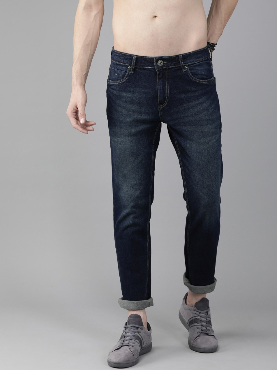 Roadster Men Blue Slim Fit Low-Rise Stretchable Jeans