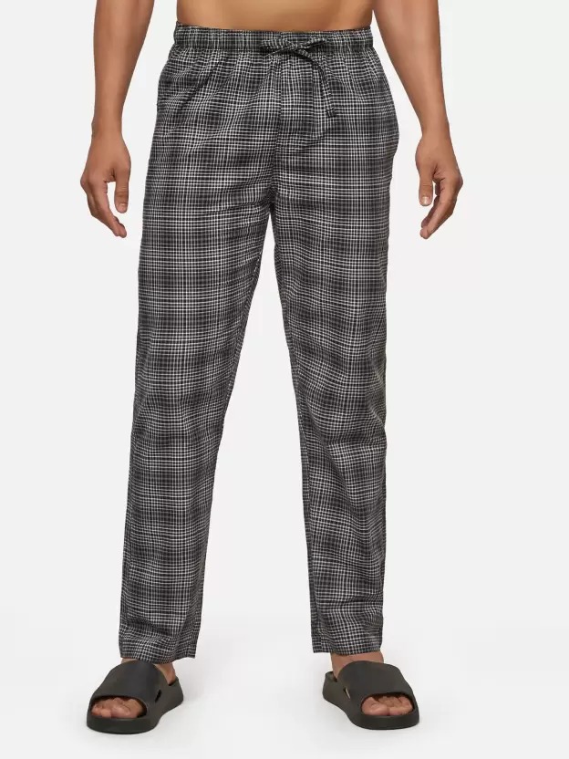 XYXX 100% Super Combed Cotton Checkmate Men Pyjama