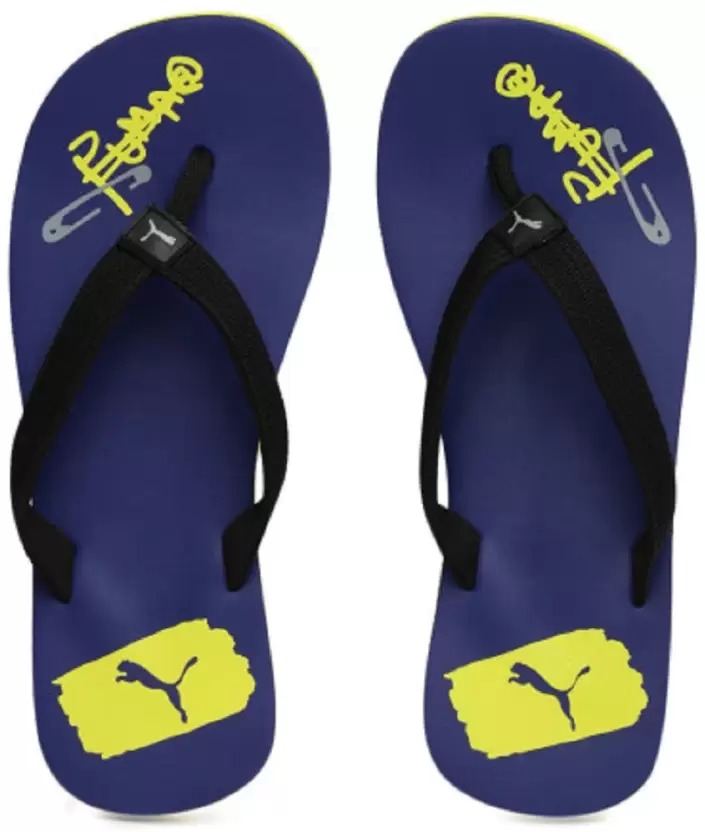 PUMA Men's Pop Art Flip Flops