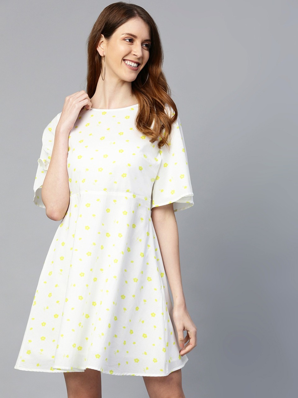 Mast & Harbour Women Printed A-Line Dress