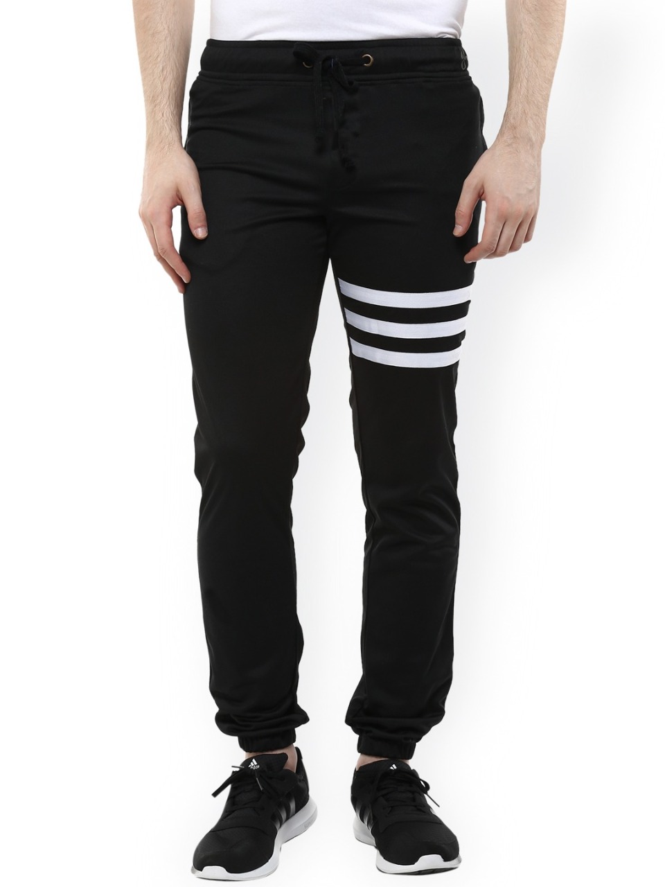 Wear Your Mind Black Track Pant