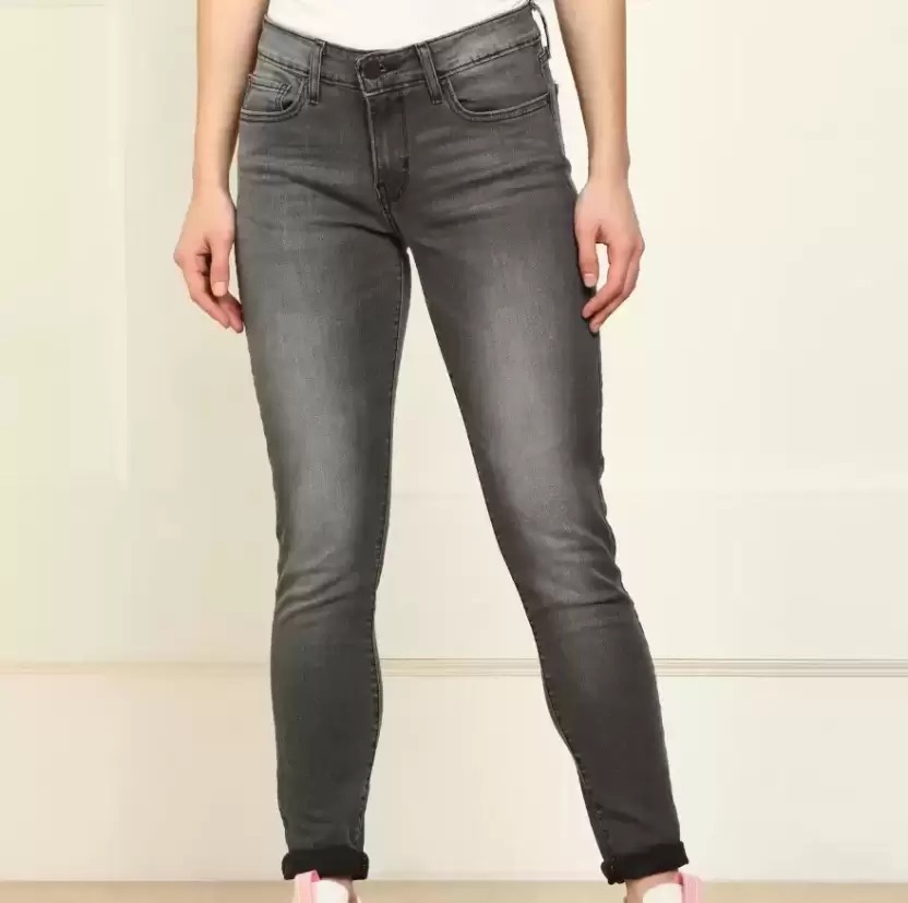 LEVI'S  Regular Women Grey Jeans