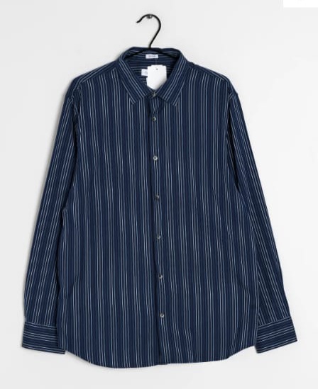 Levi's Men Blue Black Casual Shirt