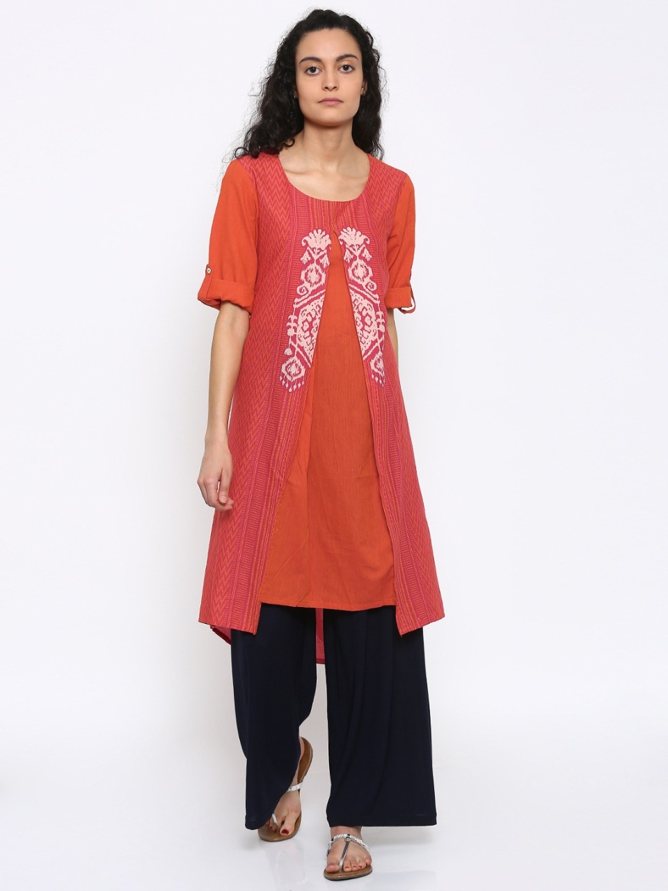 RANGMANCH BY PANTALOONS Women Printed A-Line Kurta