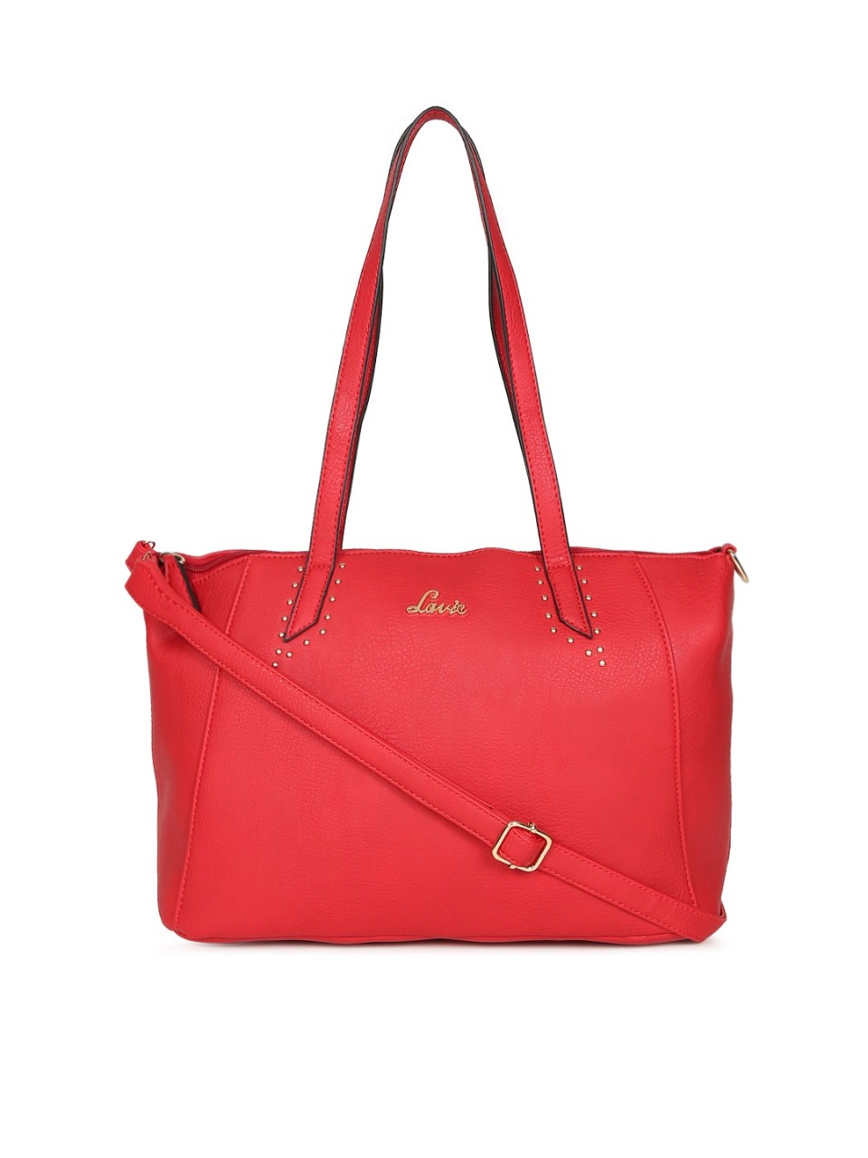 Lavie Red Color Satchel