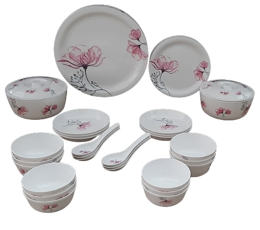 Servewell 100% Melamine 42 pcs Dinner Set