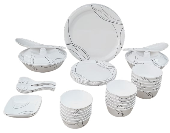 Servewell 100% Melamine 45 pcs Dinner Set