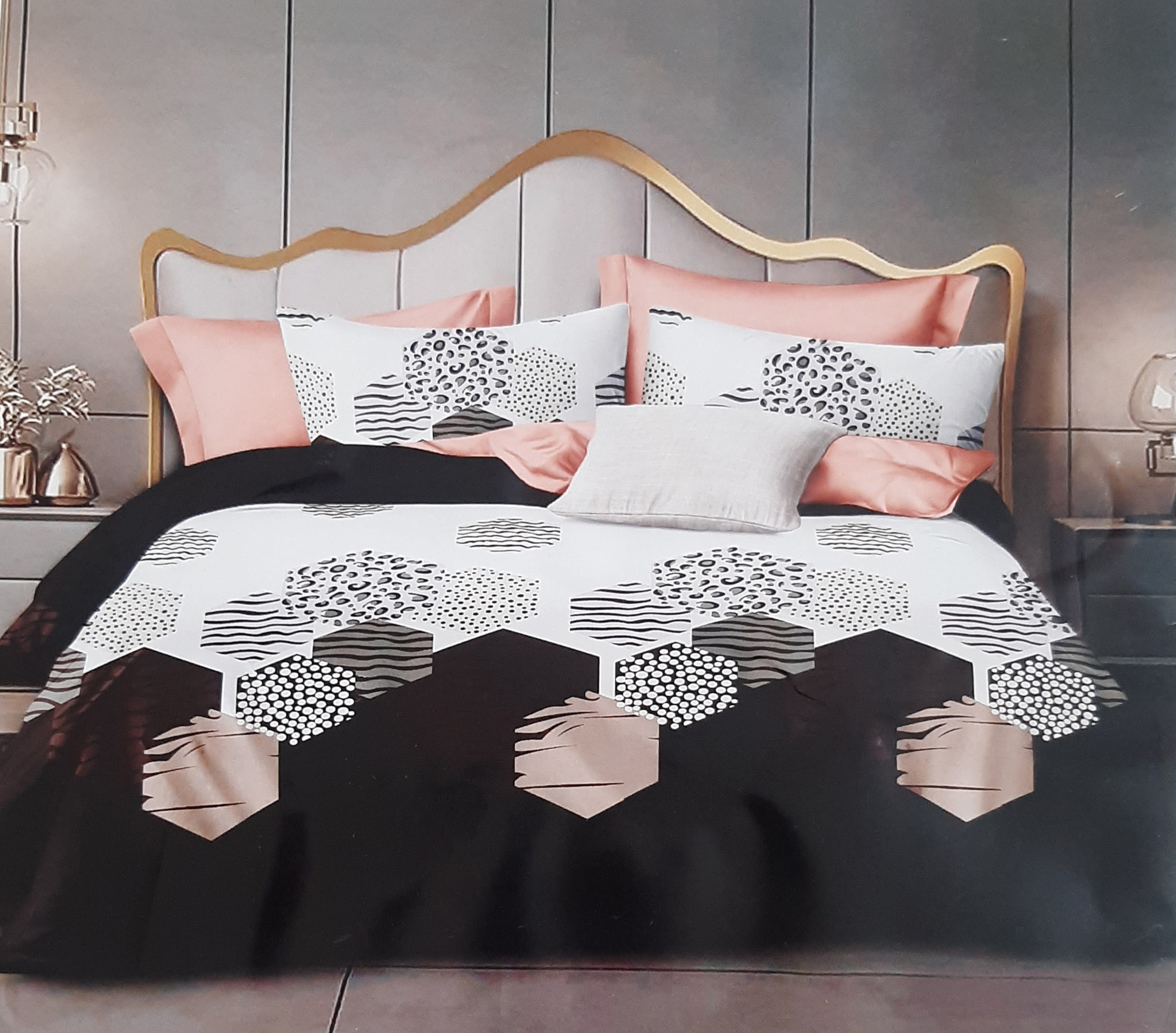 Mac Premium Bedsheet With Pillow Covers 3pcs set