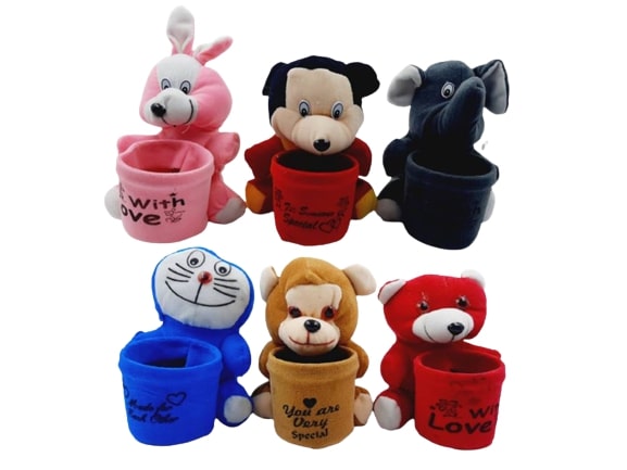 Jack Williams Soft Small Teddy Toy-Pack of 6