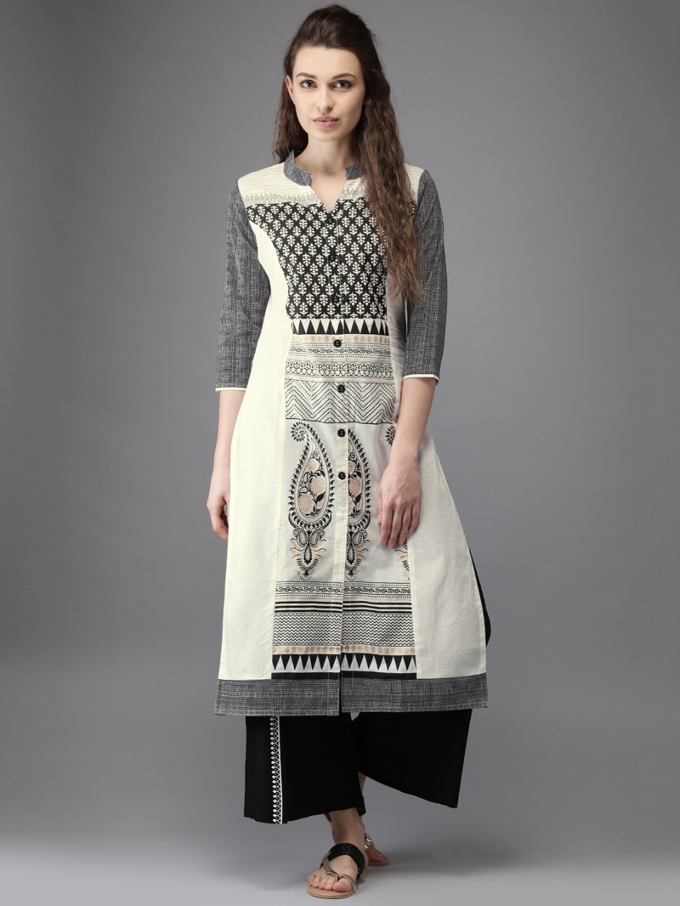 Moda Rapido Women Printed Straight Kurta