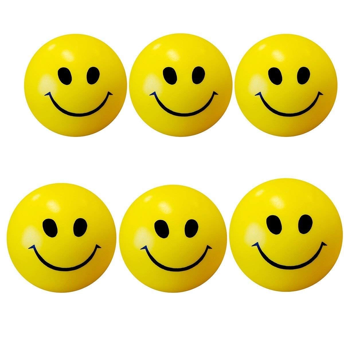 Jack Williams Smiley Face Balls Pack of 6