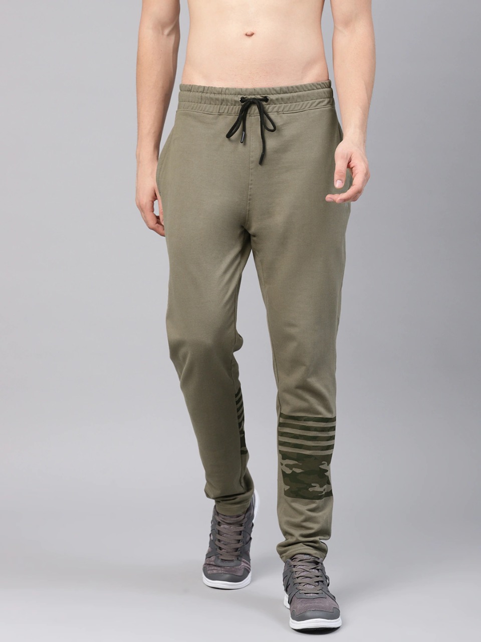 HRX by Hrithik Roshan Men Camo Athleisure Track Pants