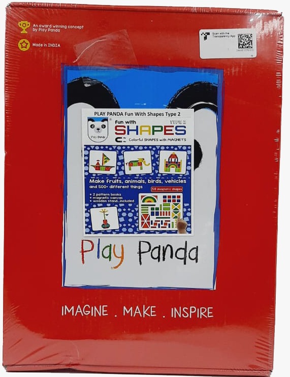 Play Panda Fun Magnetic Shape Game for Kids