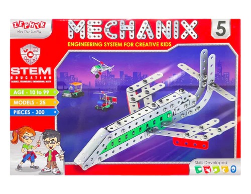 ZEPHYR Mechanix 5 engineering system for creative kids