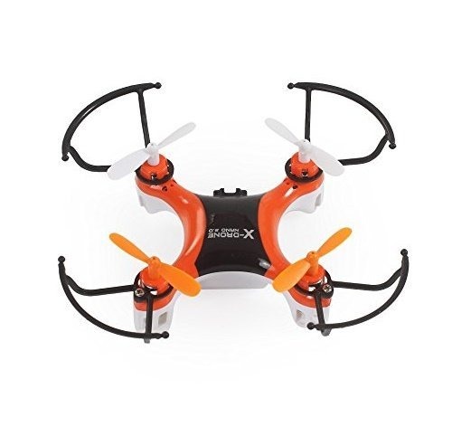 The Flyers Bay Plastic Bay Nano Quadcopter with 360 Degree Axis Gyro Stabilization