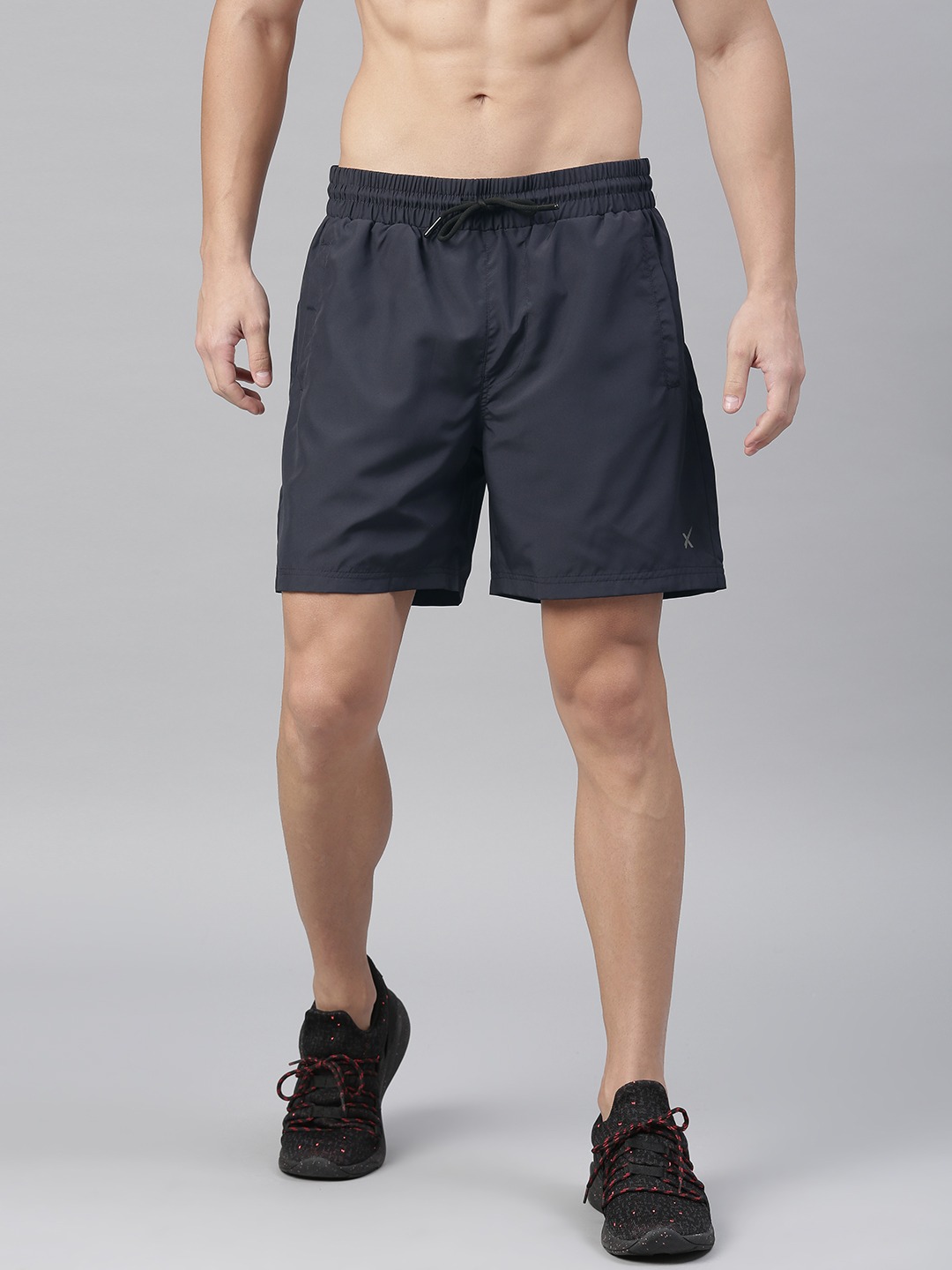  HRX by Hrithik Roshan Men Solid Rapid Dry Woven Sports Shorts