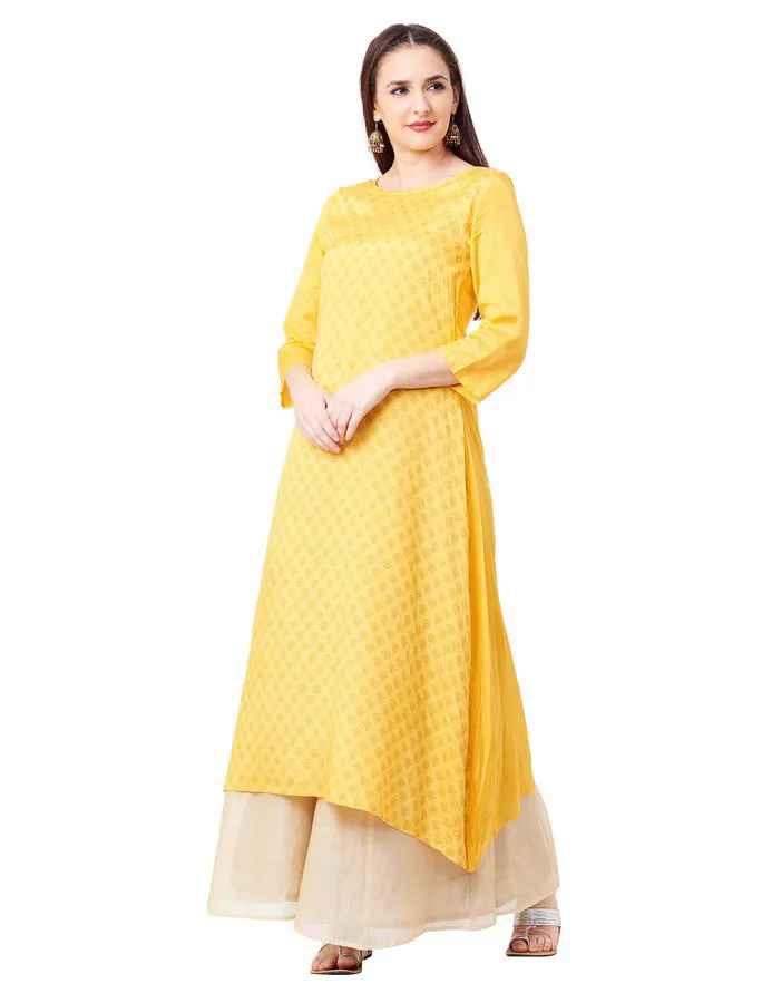 Imara Women Boat Neck Printed Kurta