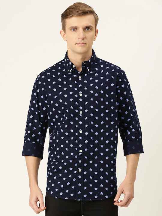 Aeropostale Men Regular Fit Stars Printed Casual Shirt