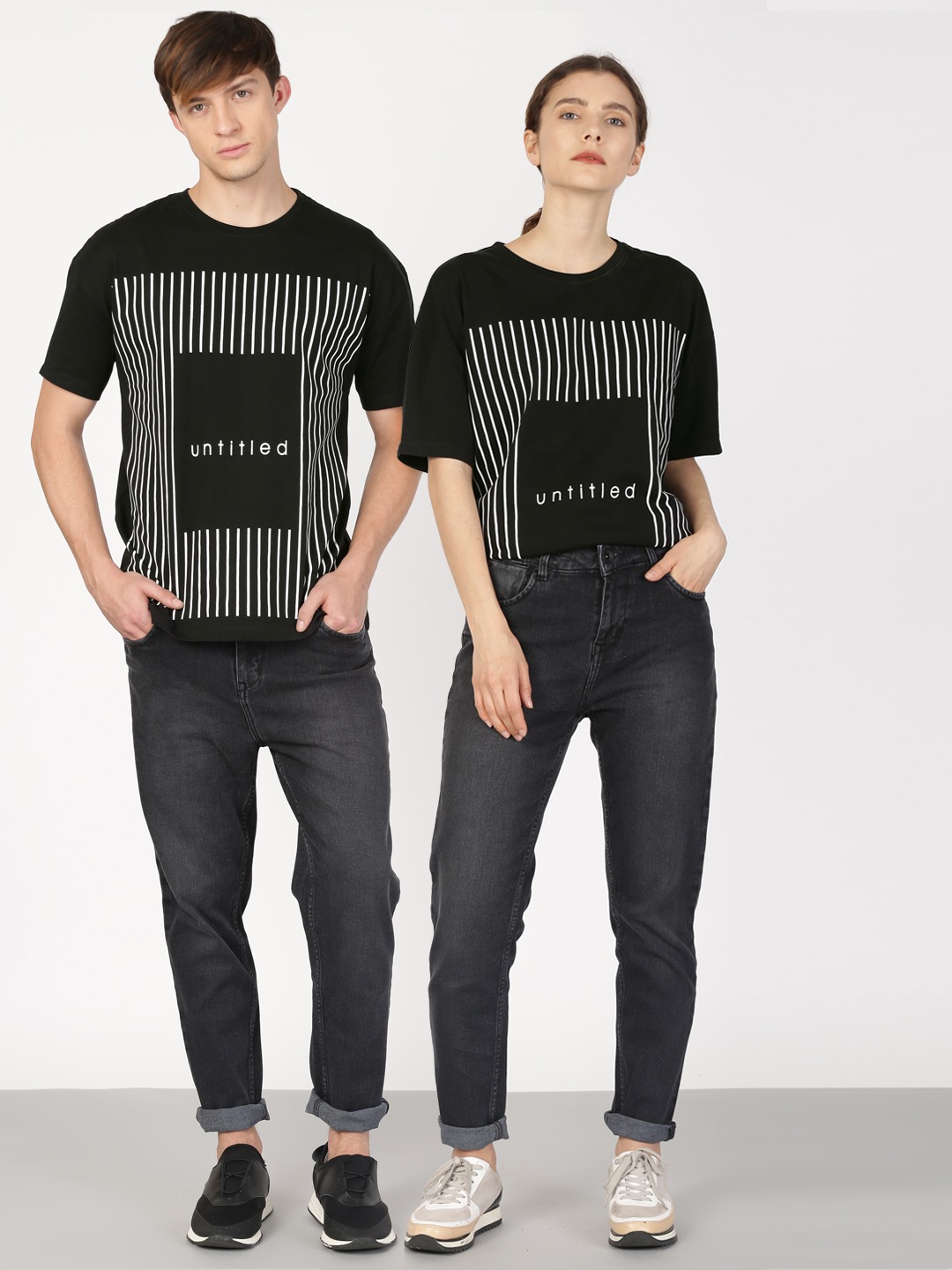 ether Unisex Striped T-shirt