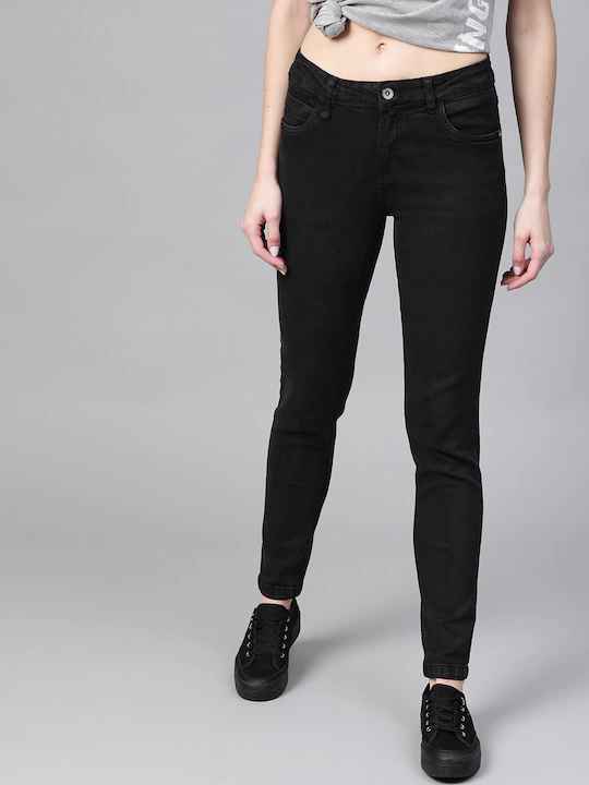 Roadster Women Skinny Fit Mid-Rise Clean Look Stretchable Jeans