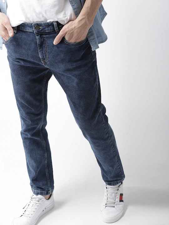 Mast & Harbour Men Skinny Fit Mid-Rise Clean Look Stretchable Jeans