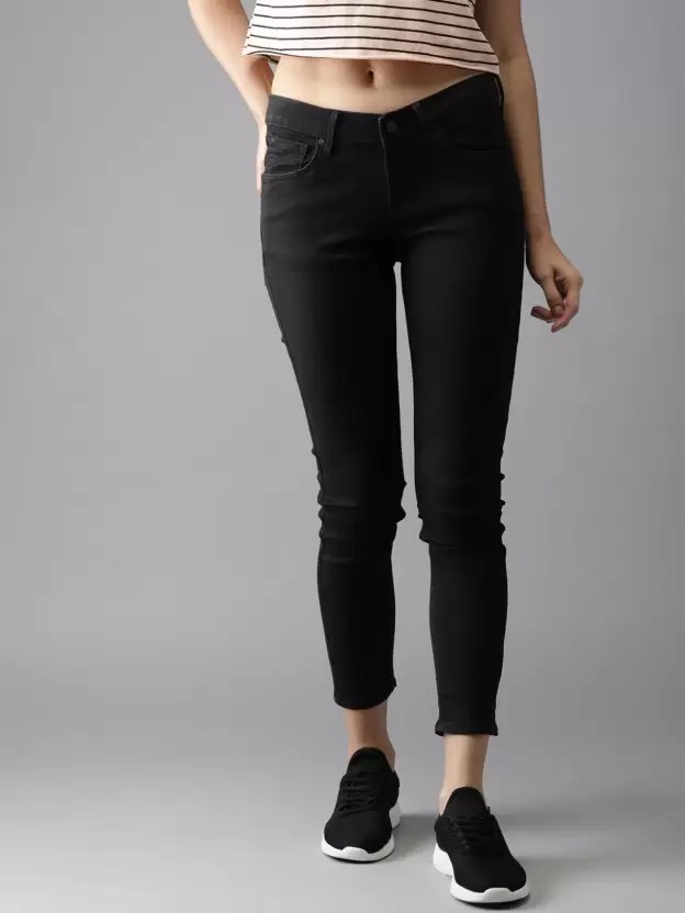 HERE&NOW  Skinny Women Black Jeans