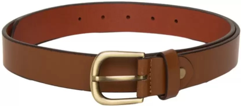 Mast & Harbour  Men Brown Genuine Leather Belt