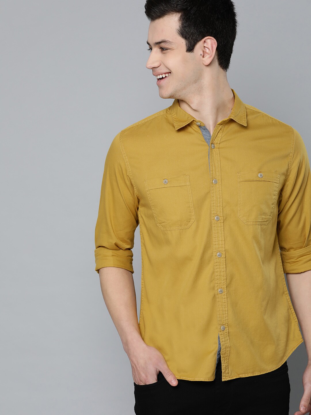 HERE&NOW Men Casual Shirt