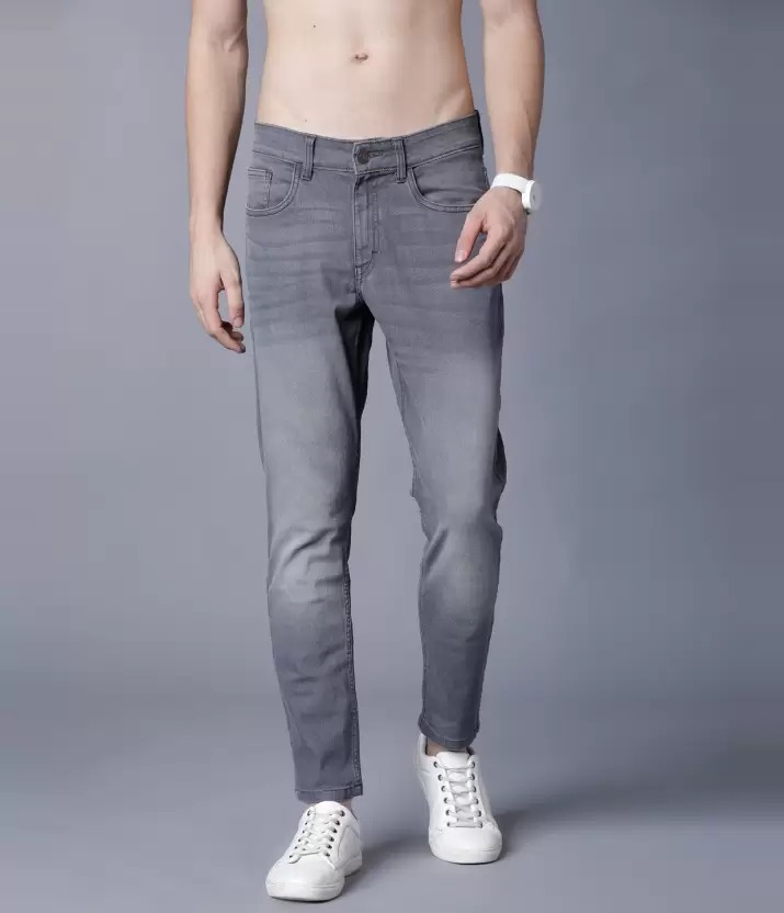 HIGHLANDER  Tapered Fit Men Grey Jeans