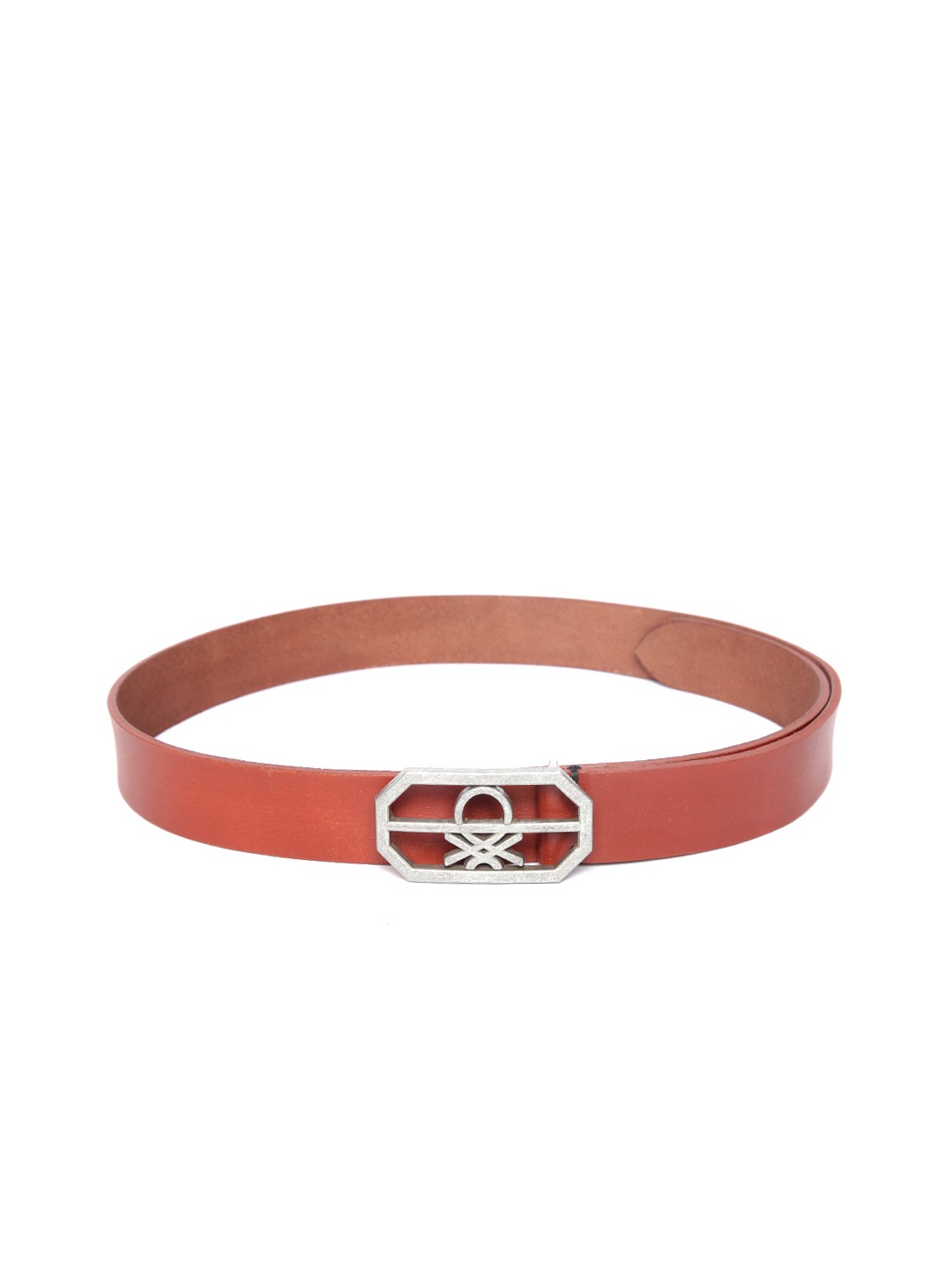 United Colors of Benetton Men Solid Leather Belt