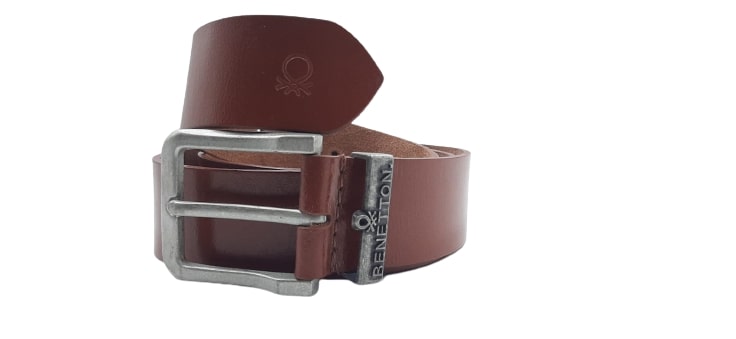 United Colors of Benetton Men Solid Leather Belt