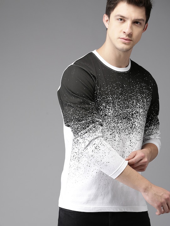 Moda Rapido Men Printed Round Neck T-shirt