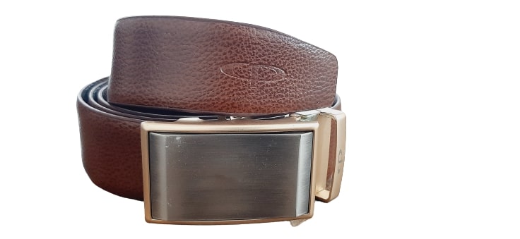 Color Plus Mens Leather Belt