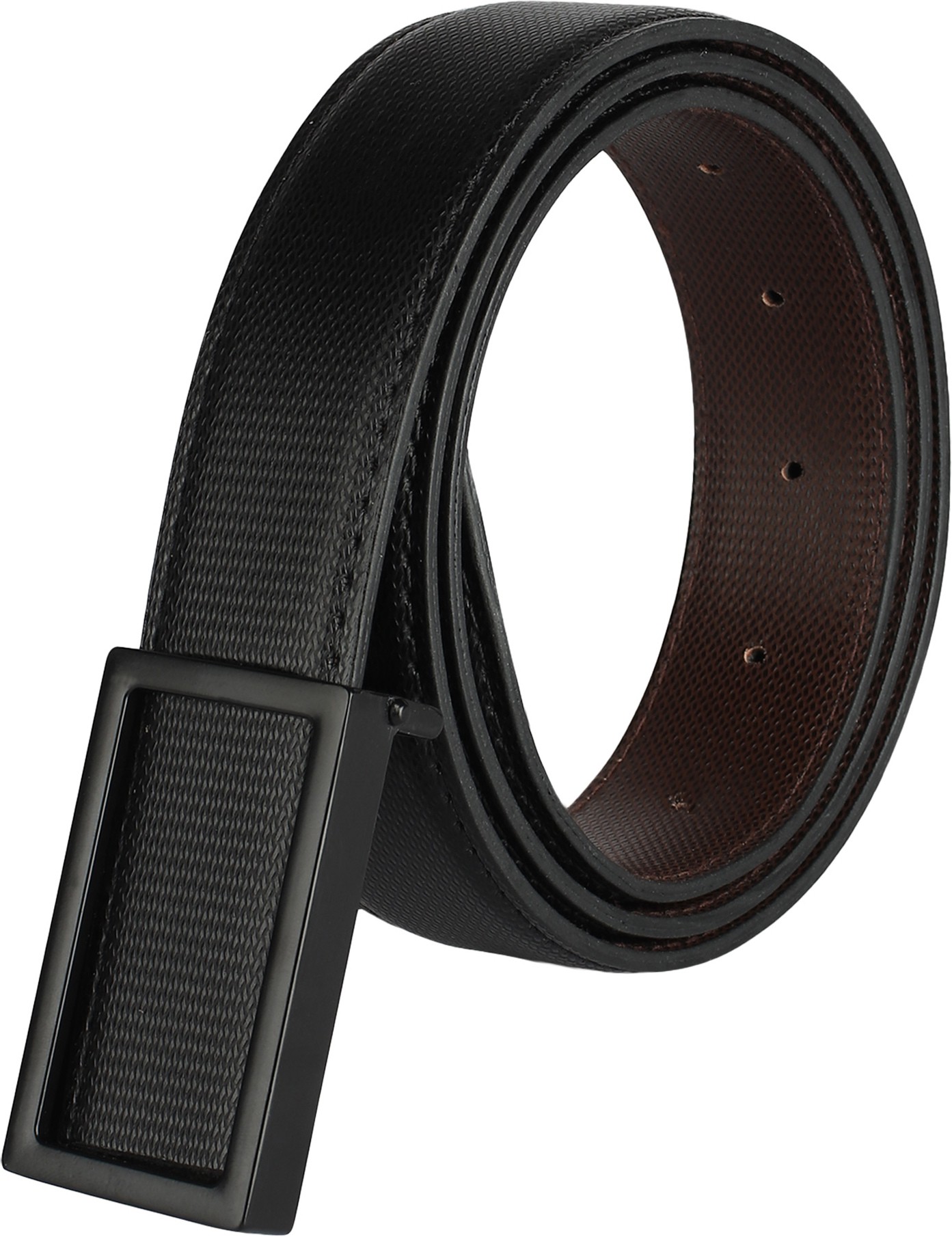 Kastner  Men Formal Black Artificial Leather Belt