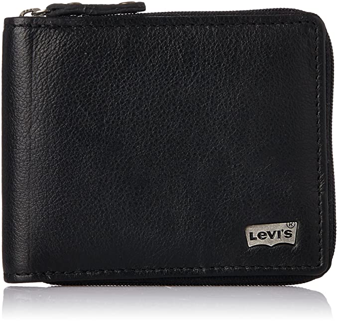 Levi's Leather Black Men's Wallet