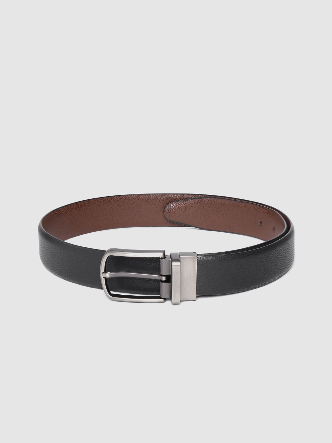 HIGHLANDER Men Solid Reversible Belt