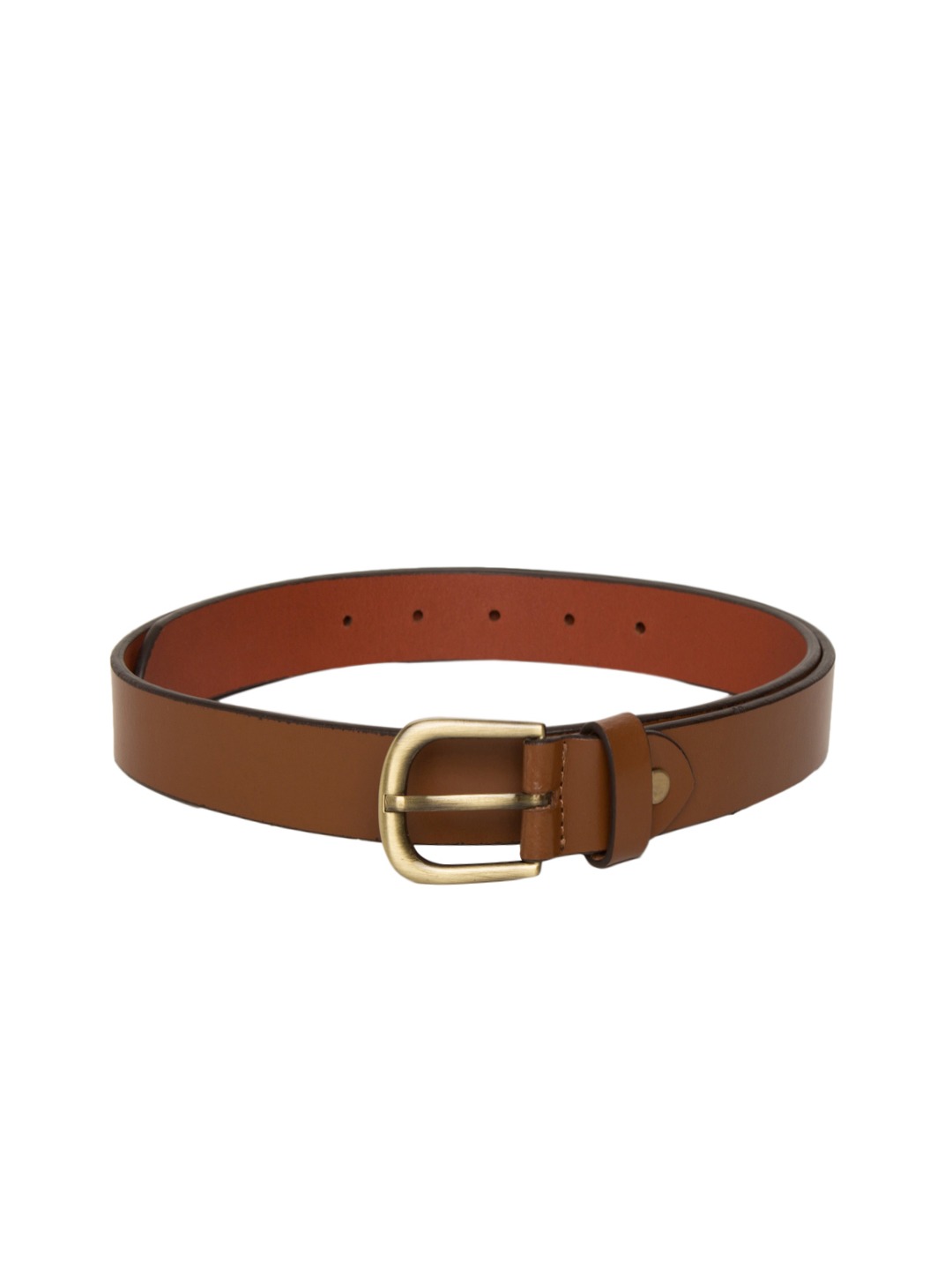  Mast & Harbour Men Solid Leather Belt